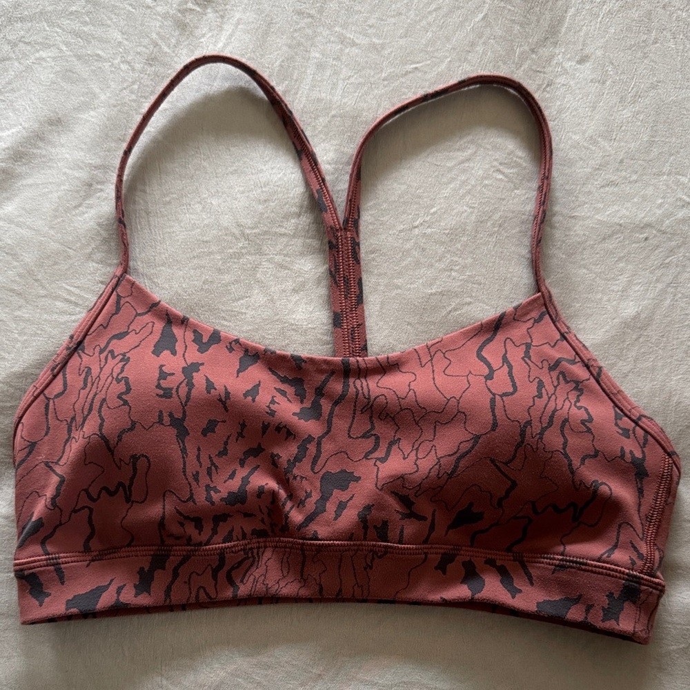 Lululemon Power Y Sport Bra Size 8